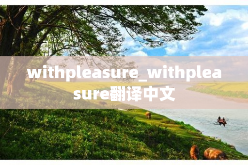 withpleasure_withpleasure翻译中文